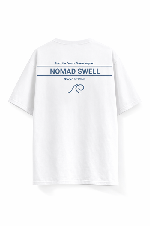 Polera Oversize: Ocean Lines