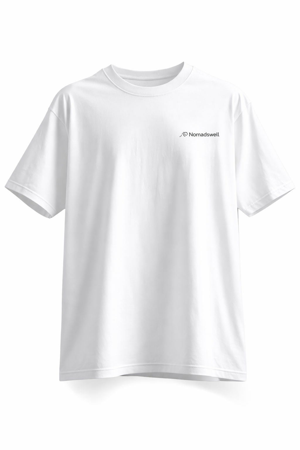 Polera Oversize: Blanca Básica