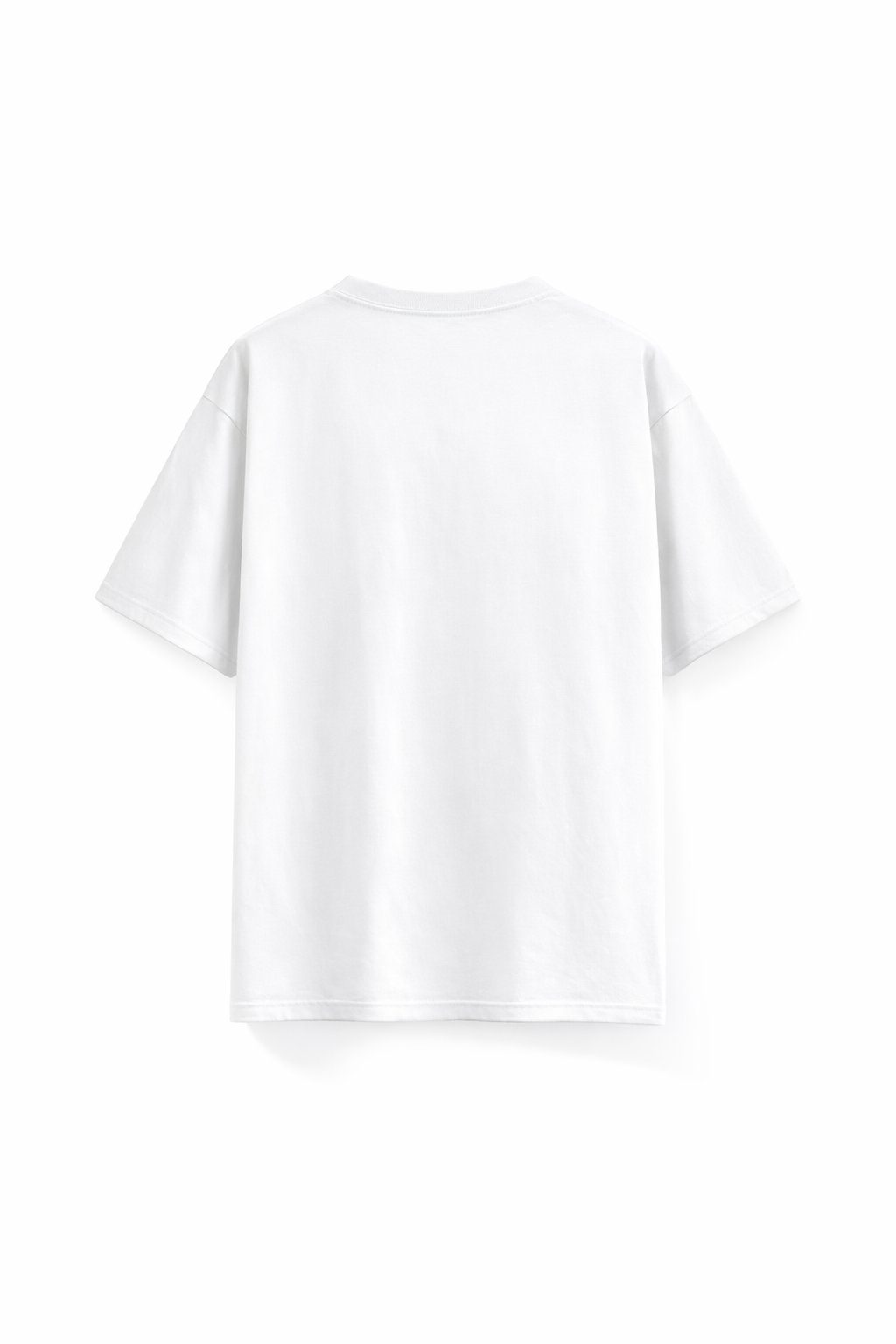 Polera Oversize: Blanca Básica