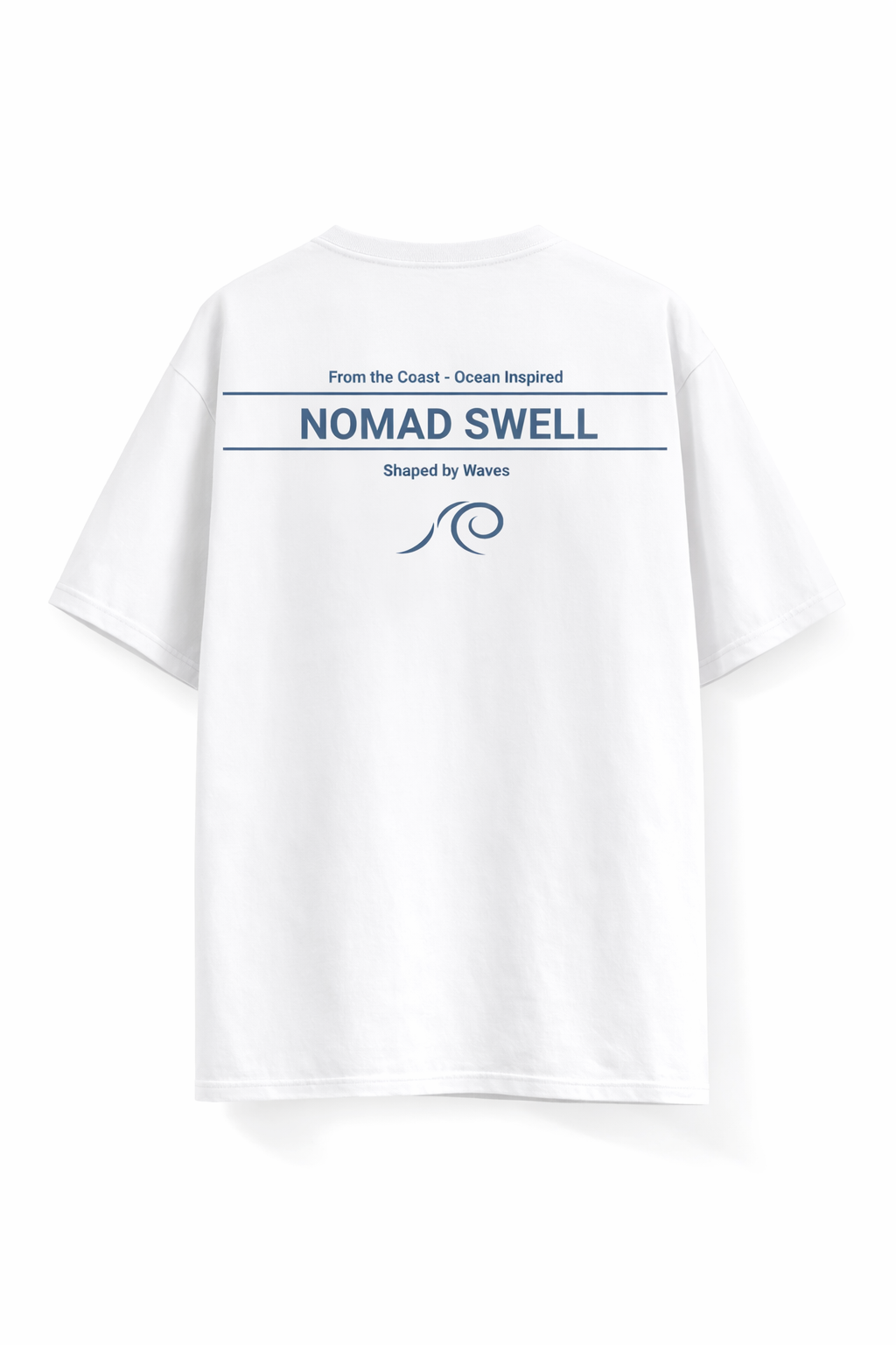 Polera Oversize: Ocean Lines