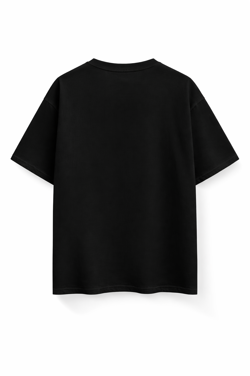 Polera Oversize: Negra Básica